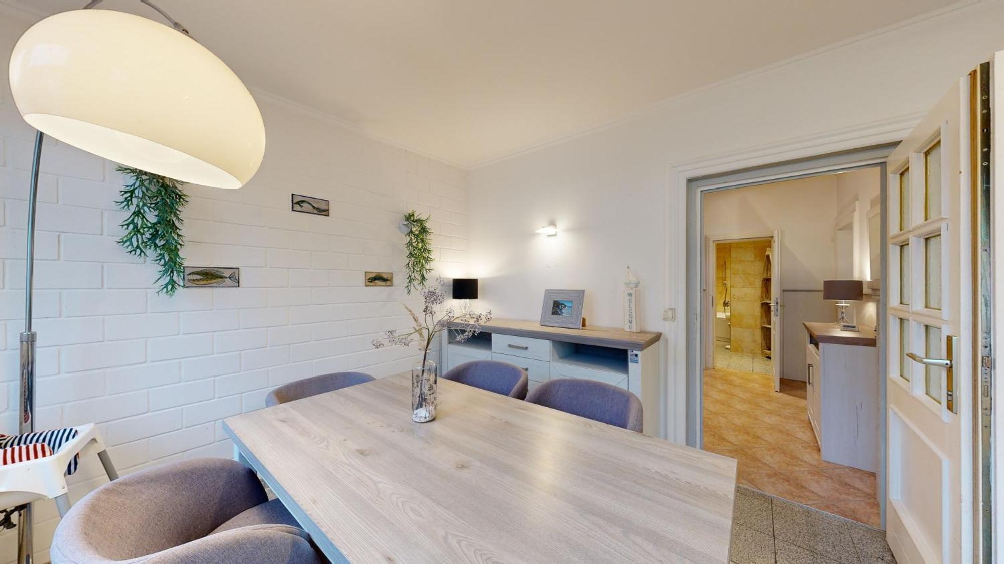 Strandnahe Fewo Mit Terrasse, Villa Vergissmeinnicht 01, Binz Exteriör bild