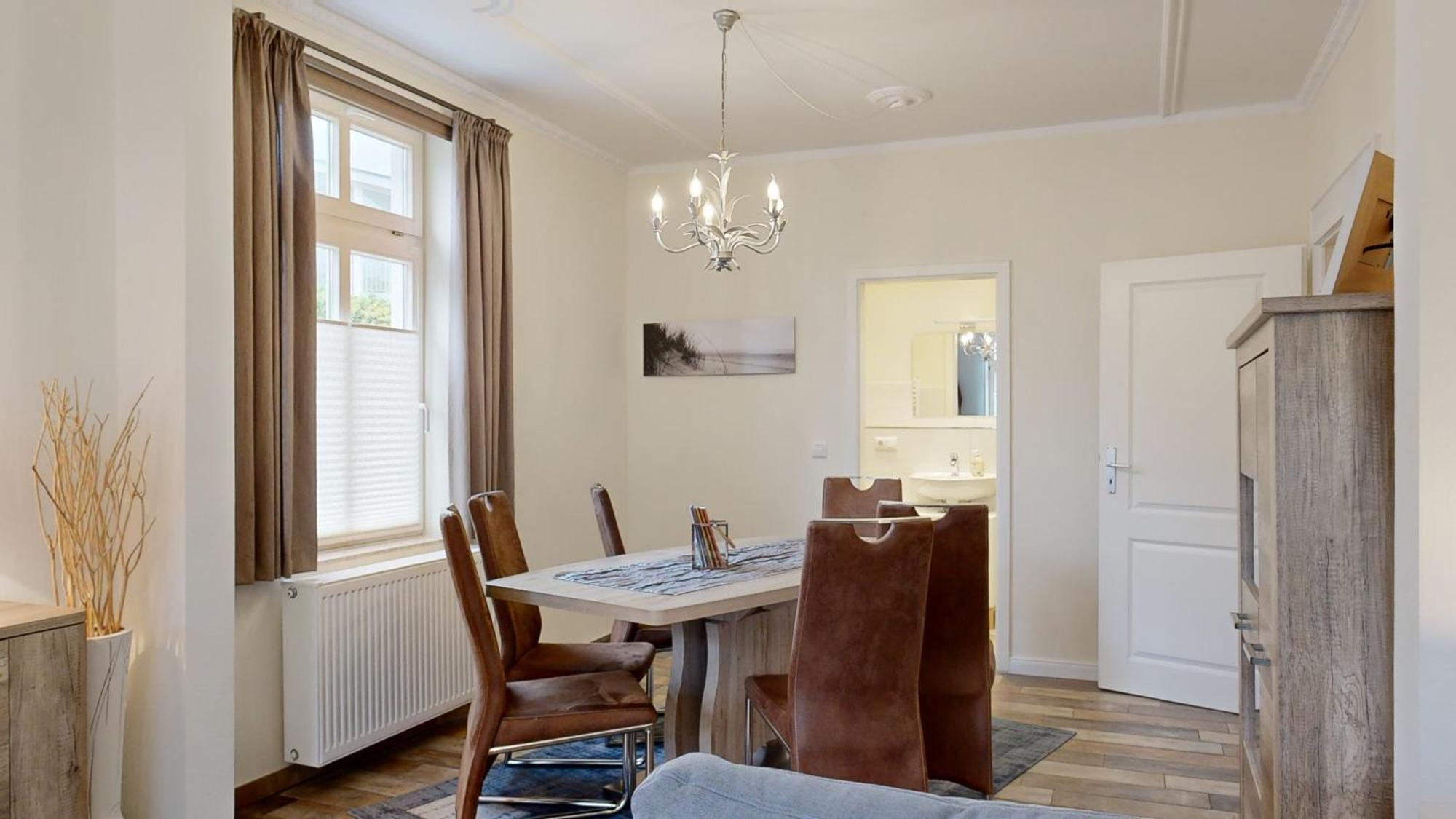Strandnahe Fewo Mit Terrasse, Villa Vergissmeinnicht 01, Binz Exteriör bild