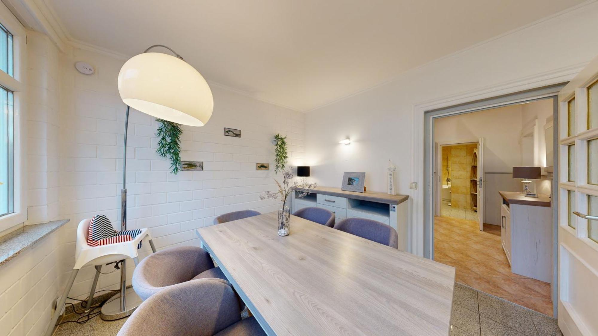 Strandnahe Fewo Mit Terrasse, Villa Vergissmeinnicht 01, Binz Exteriör bild